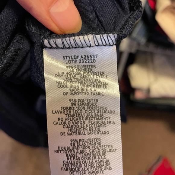 NWT Betsy & Adam draped cape midi dress - Picture 6 of 6